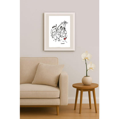 Scaber 29x21cm Orijinal Karikatür BOD04988