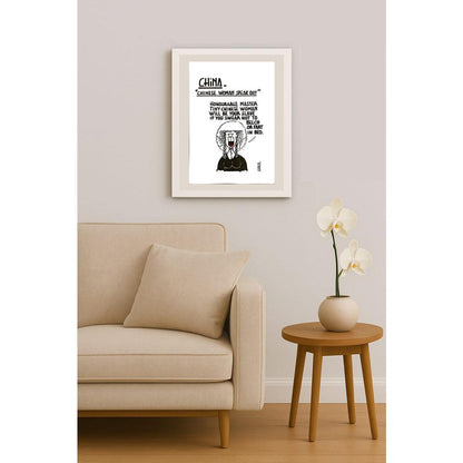 Scaber 29x21cm Orijinal Karikatür BOD04995