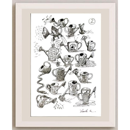 Leonte Nastase 29x21cm Orijinal Karikatür BOD05003