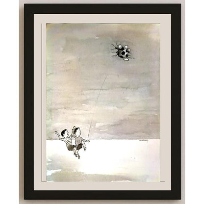 Wu Xi Hong 29x21cm Orijinal Karikatür BOD05008