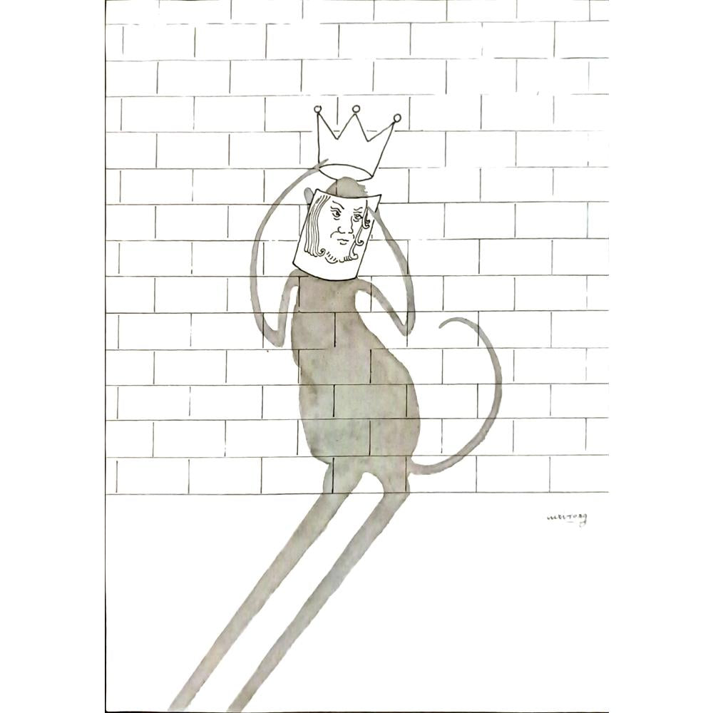 Wu Xi Hong 29x21cm Orijinal Karikatür BOD05009