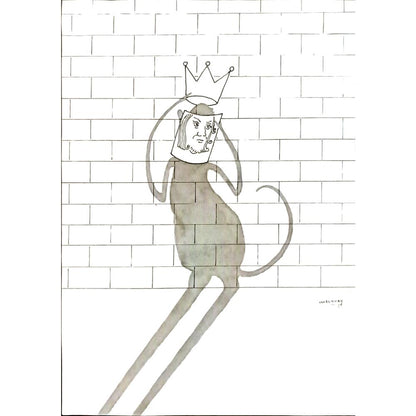 Wu Xi Hong 29x21cm Orijinal Karikatür BOD05009
