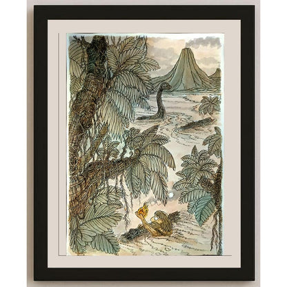 Ikhsan Dwjong 29x21cm Orijinal Karikatür BOD05012