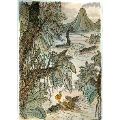 Ikhsan Dwjong 29x21cm Orijinal Karikatür BOD05012