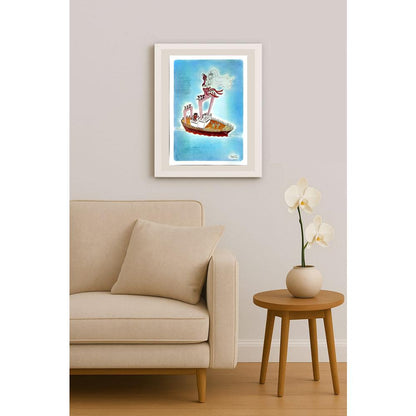Harumi Imahase 29X21cm Orijinal Karikatür BOD05014