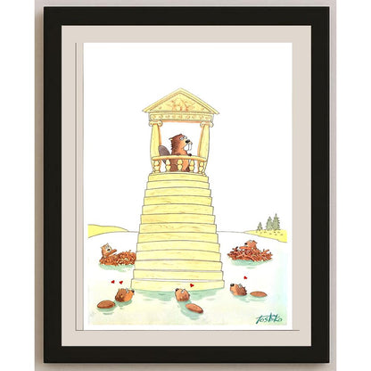 Toshika 43x30cm Orijinal Karikatür BOD05017