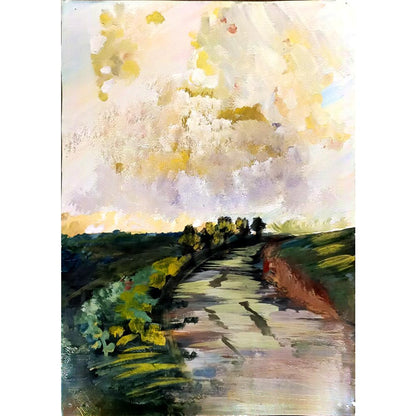 Alesya Radyuk 43x30cm Orijinal Karikatür BOD05030
