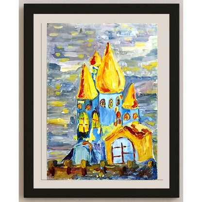 Maria Pavik 43x30cm Orijinal Karikatür BOD05034