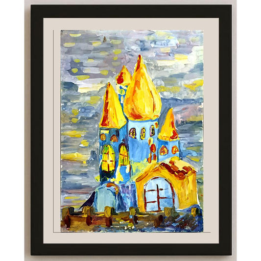 Maria Pavik 43x30cm Orijinal Karikatür BOD05034