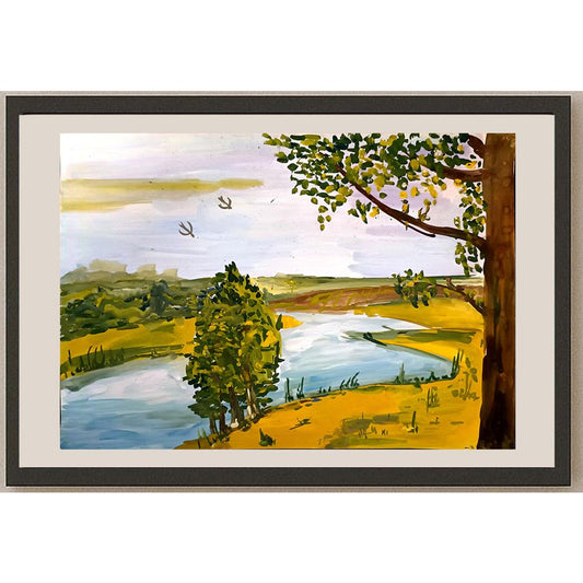 Veronika Danilevich 43x30cm Orijinal Karikatür BOD05038