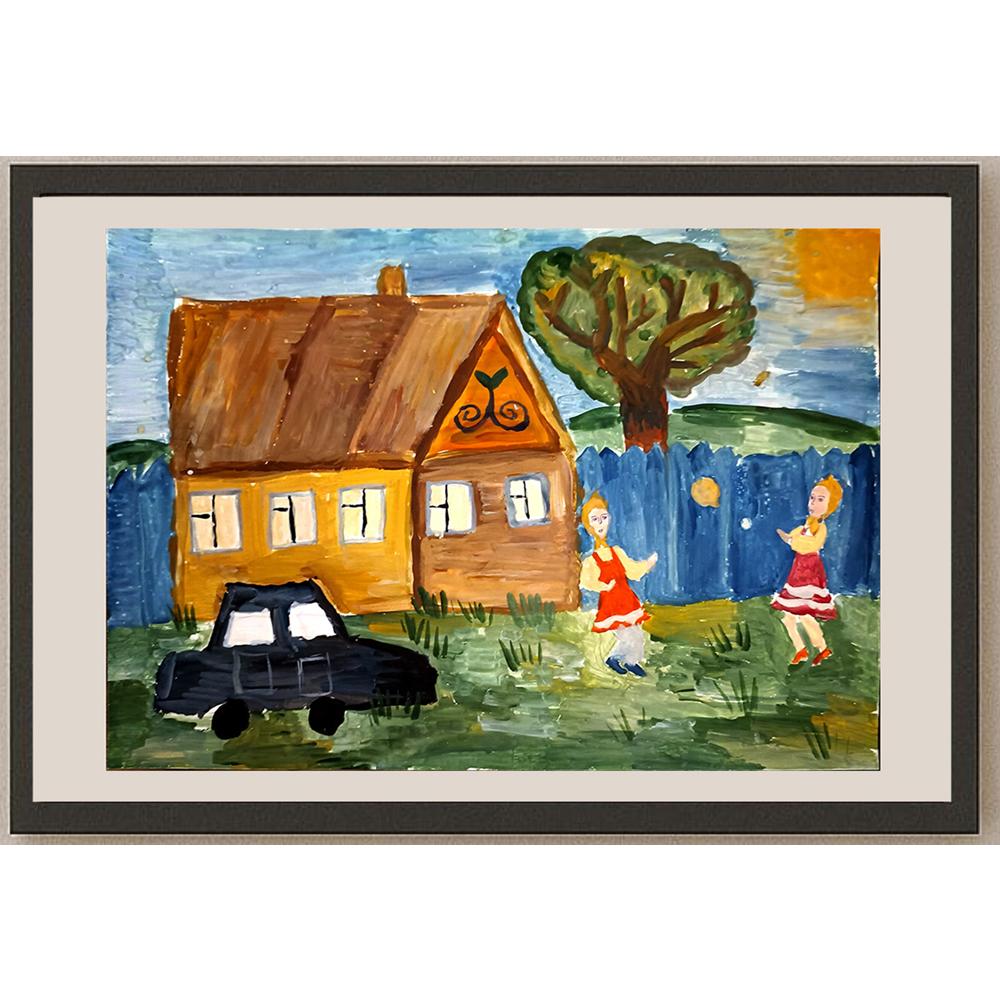 Anastasia Burtseva 43x30cm Orijinal Karikatür BOD05039