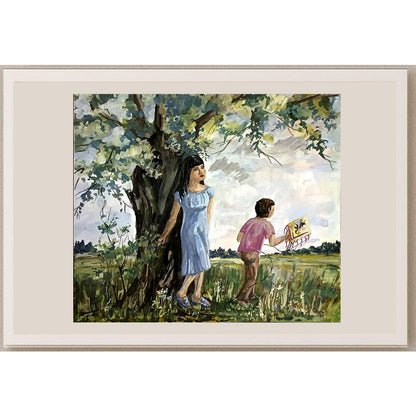 Yulia Sharova 43x30cm Orijinal Karikatür BOD05040