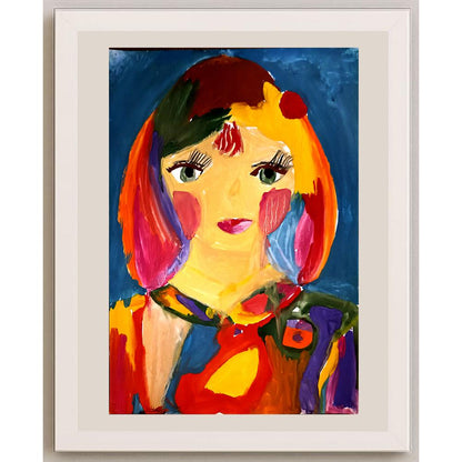 Olga Gritsischuk 43x30cm Orijinal Karikatür BOD05041