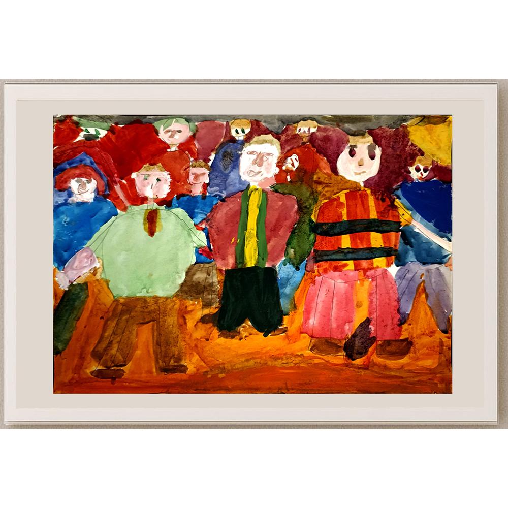 Denis Vaytyukhovsky 43x30cm Orijinal Karikatür BOD05052