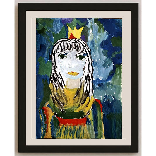 Lin Yulia 43x30cm Orijinal Karikatür BOD05058