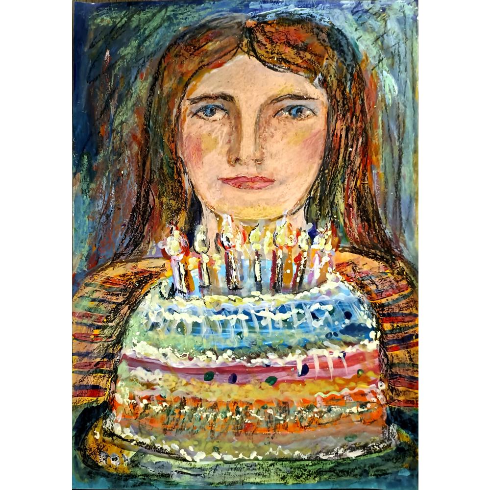 Valeri Krukovich 43x30cm Orijinal Karikatür BOD05075