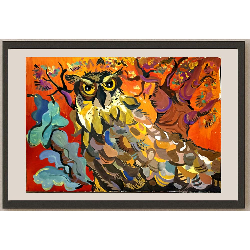 Vika Volchek 43x30cm Orijinal Karikatür BOD05085
