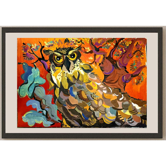 Vika Volchek 43x30cm Orijinal Karikatür BOD05085