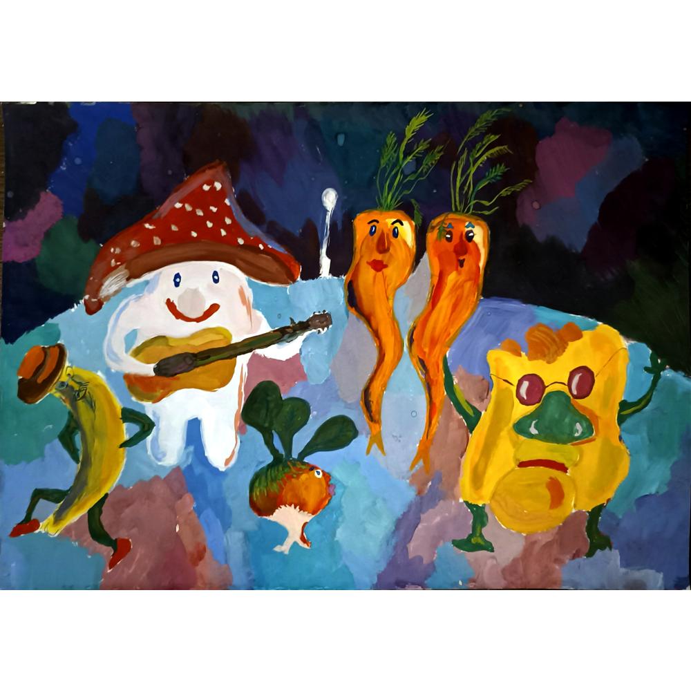 Maxim Yazikov 43x30cm Orijinal Karikatür BOD05092