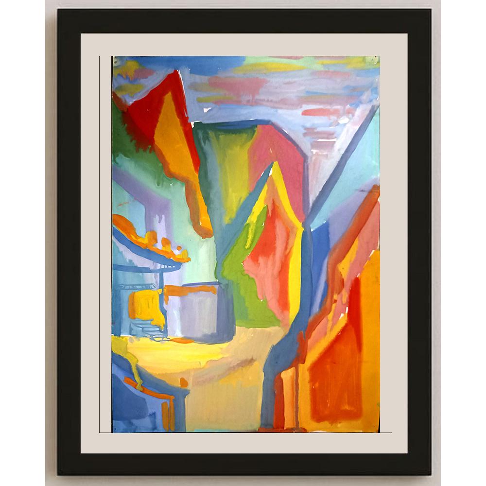 Alesia Golubina 43x30cm Orijinal Karikatür BOD05111