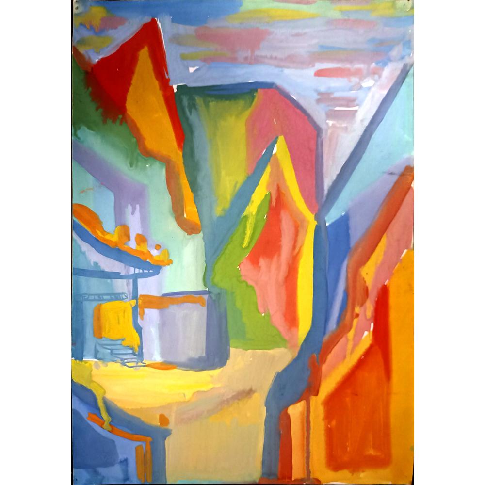 Alesia Golubina 43x30cm Orijinal Karikatür BOD05111