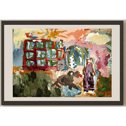 Olya Egorcina 43x30cm Orijinal Karikatür BOD05117