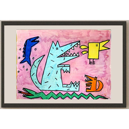 Alex Rogowski 43x30cm Orijinal Karikatür BOD05119