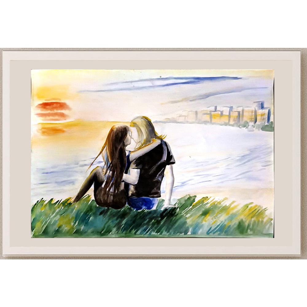 Dasha Apanasevich 43x30cm Orijinal Karikatür BOD05124