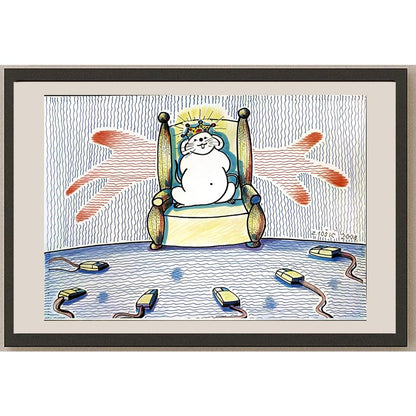 Zoran Josic 29x21cm Orijinal Karikatür BOD05147