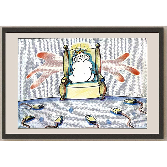 Zoran Josic 29x21cm Orijinal Karikatür BOD05147