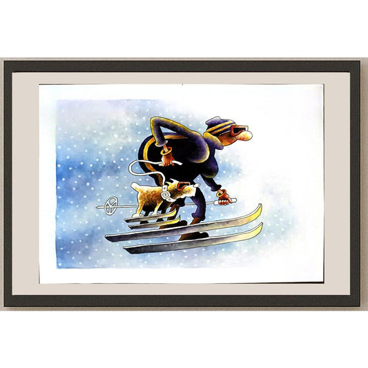 Konstantin Kazanchev 29x21cm Orijinal Karikatür BOD05151
