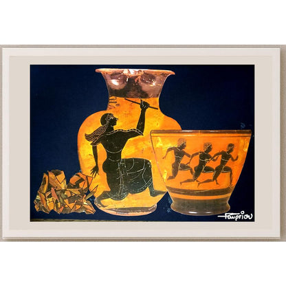 Grigoris Georgiou 29x21cm Orijinal Karikatür BOD05152