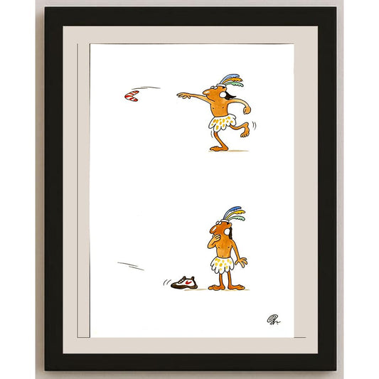 Ba Bilig 29x21cm Orijinal Karikatür BOD05154
