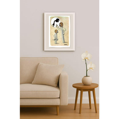 Roman Kubec 29x21cm Orijinal Karikatür BOD05167