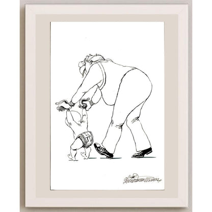 Goran Celicanin 33x21cm Orijinal Karikatür BOD05184