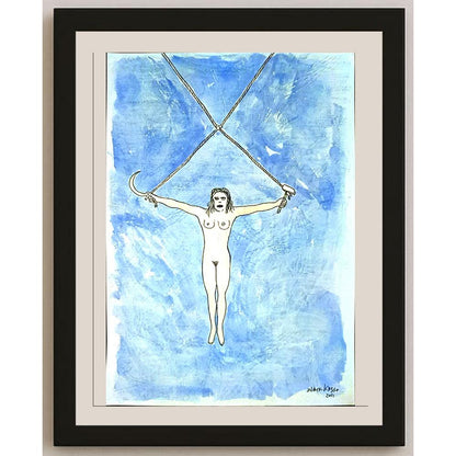 Zlatko Krstevski 29x21cm Orijinal Karikatür BOD05188
