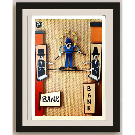 Pawel Strzelczyk 29x21cm Orijinal Karikatür BOD05208