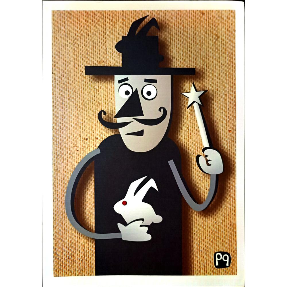 Pawel Strzelczyk 29x21cm Orijinal Karikatür BOD05209