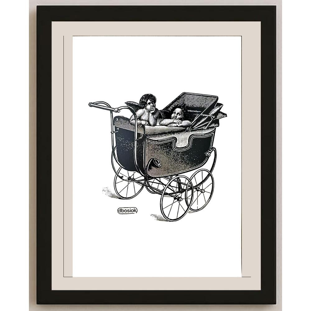 Doru Bosiok 29x21cm Orijinal Karikatür BOD05213