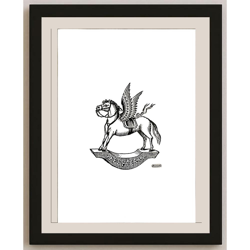 Doru Bosiok 29x21cm Orijinal Karikatür BOD05215