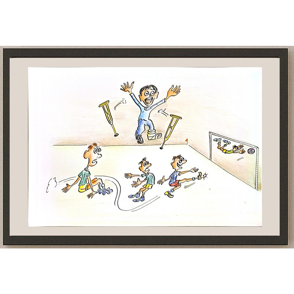 İsmail Tortamış 29x21cm Orijinal Karikatür BOD05216