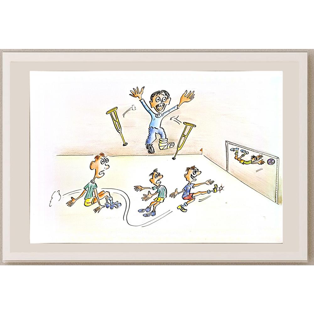 İsmail Tortamış 29x21cm Orijinal Karikatür BOD05216