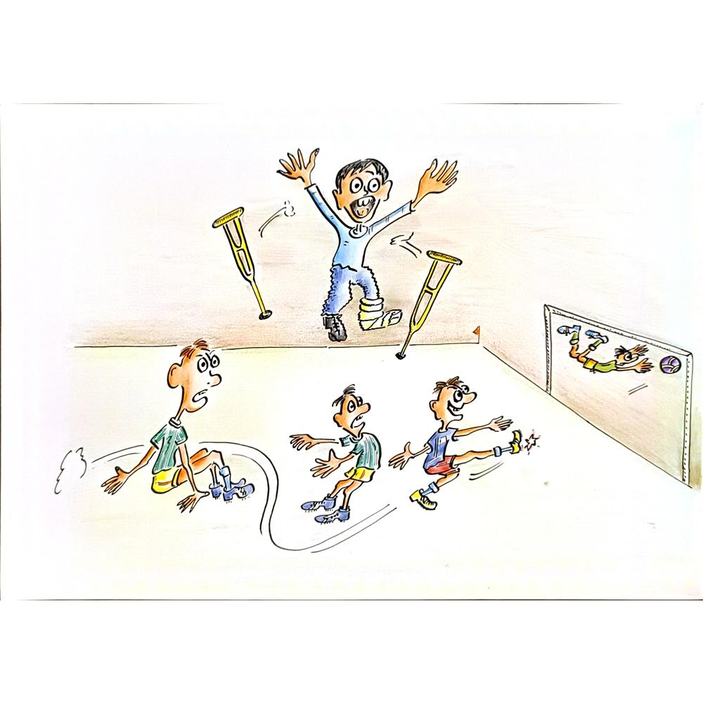 İsmail Tortamış 29x21cm Orijinal Karikatür BOD05216