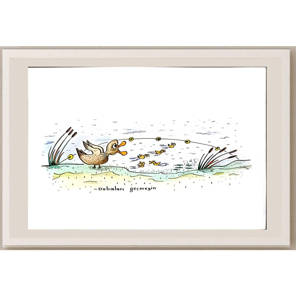 İsmail Tortamış 29x21cm Orijinal Karikatür BOD05217