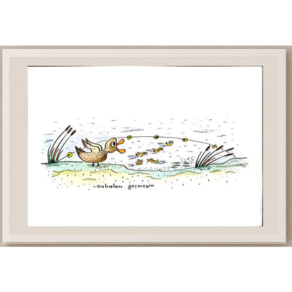 İsmail Tortamış 29x21cm Orijinal Karikatür BOD05217