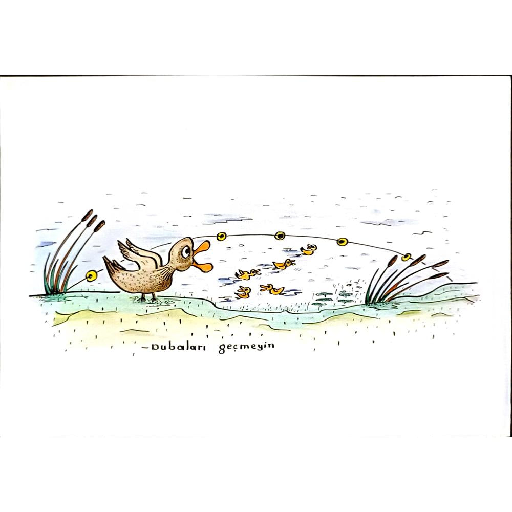 İsmail Tortamış 29x21cm Orijinal Karikatür BOD05217