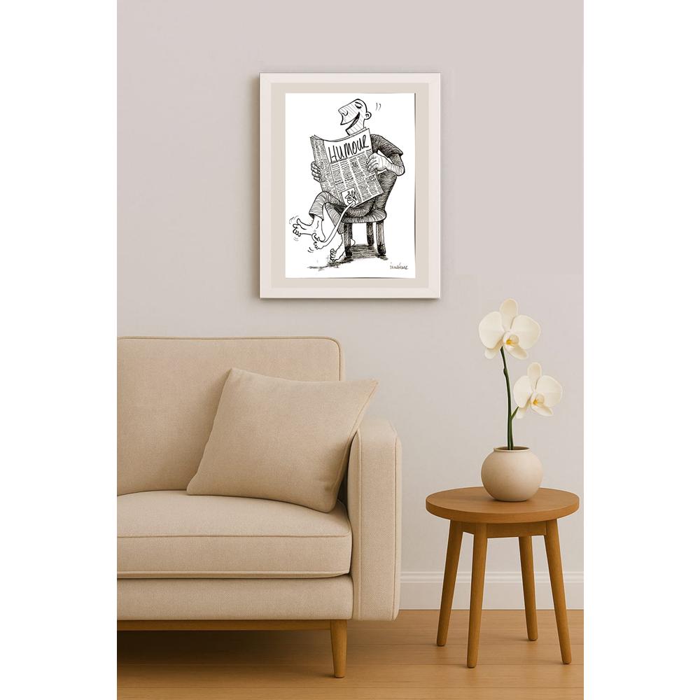 İsmail Kar 29x21cm Orijinal Karikatür BOD05219