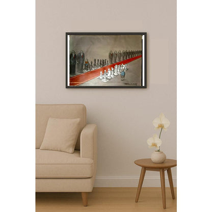 Ahmet Öztürklevent 29x21cm Orijinal Karikatür BOD05221