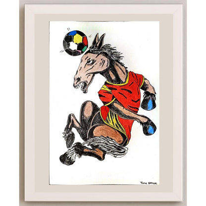 Tuna Bayuk 29x21cm Orijinal Karikatür BOD05226