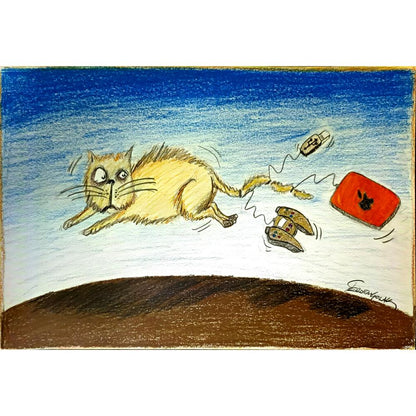 Erdem Çolak 29x21cm Orijinal Karikatür BOD05232